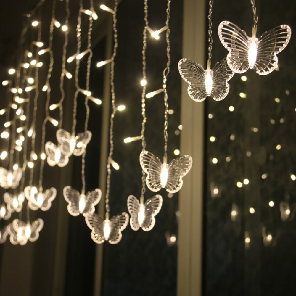 Norvo | Sommerfugl LED Gardin Lys