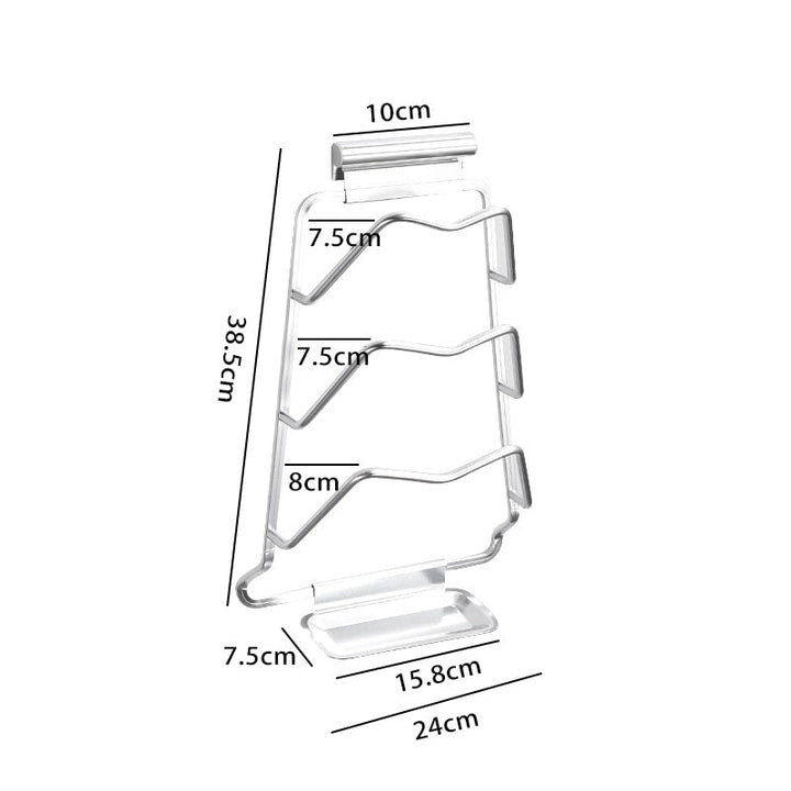 Norvo | Vegghengt ekstrem grytelokkholderstativ