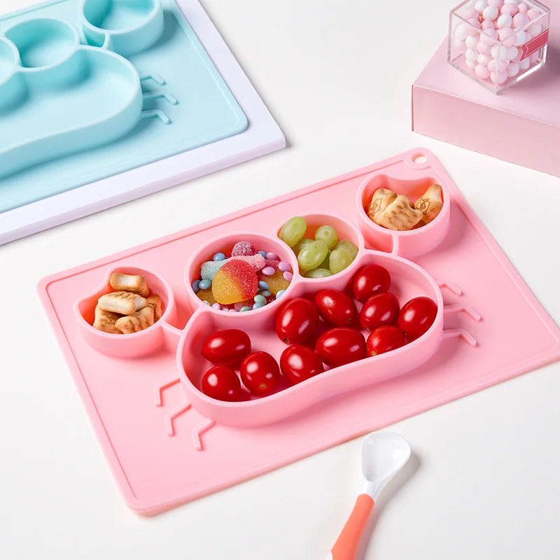 Norvo | Baby Stop Sokker med Dyremotiver – Rutsjesikre Krypesokker laget av Bomull