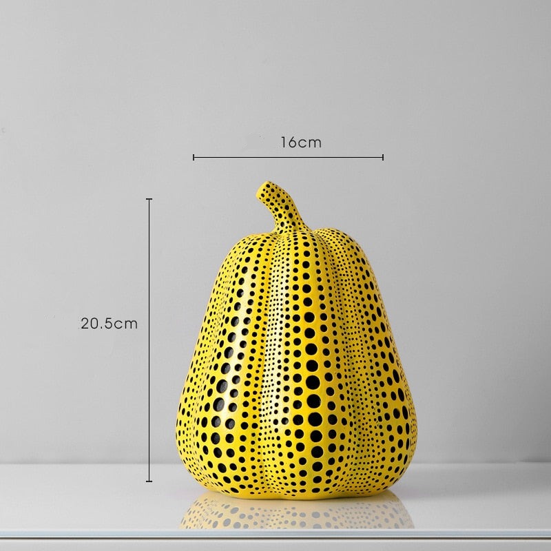 Norvo | Kusama Yayoi Stil Gresskar Skulpturer