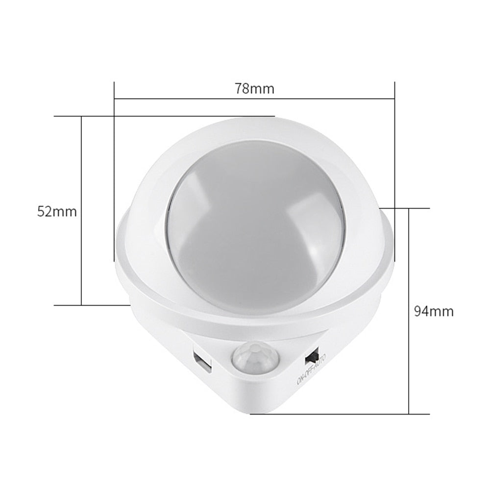 Norvo | 360 Rotasjon Vanndråpe Magnetisk Nattlampe