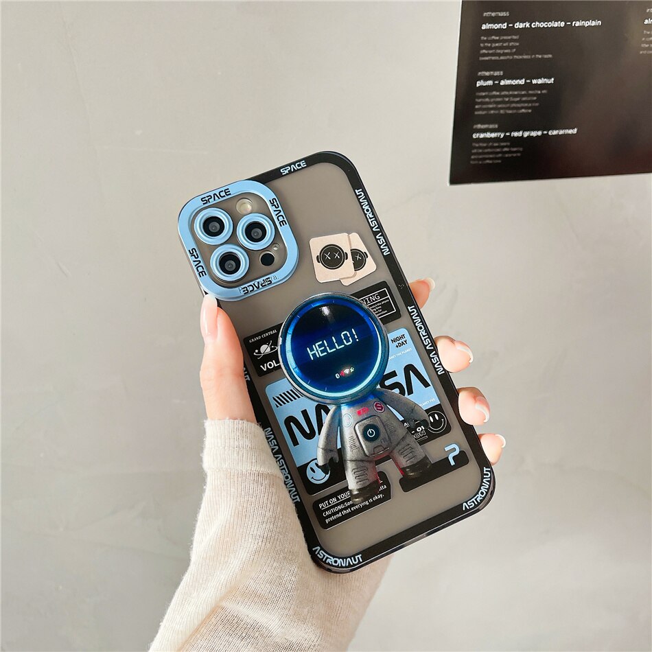 Norvo | Space Time Astronaut Kunstnerisk Telefondeksel