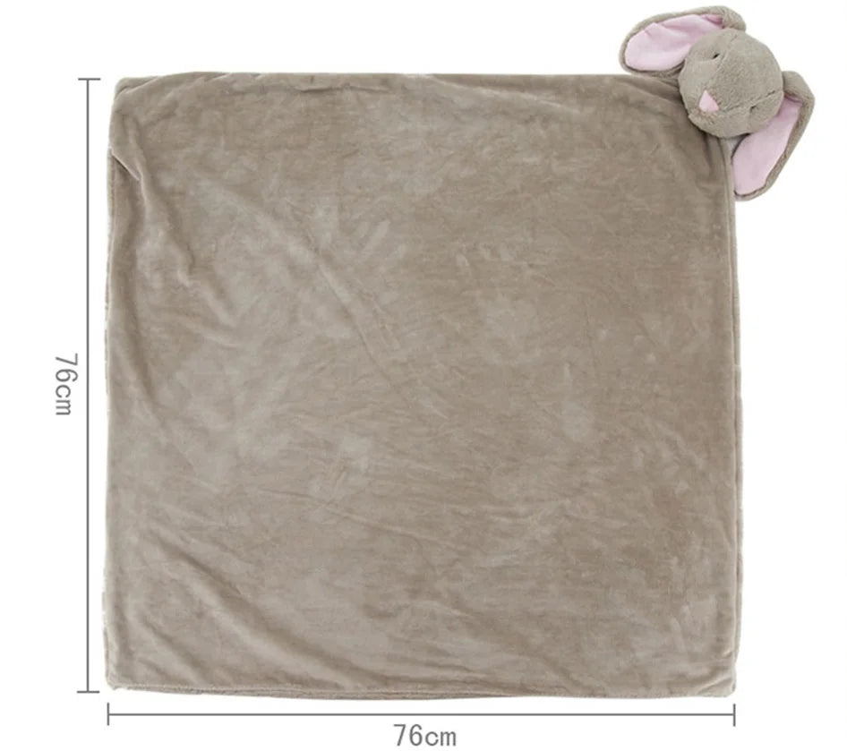 Norvo | Cozy Baby Blanket with Bunny Design – Fluffy Baby Blanket