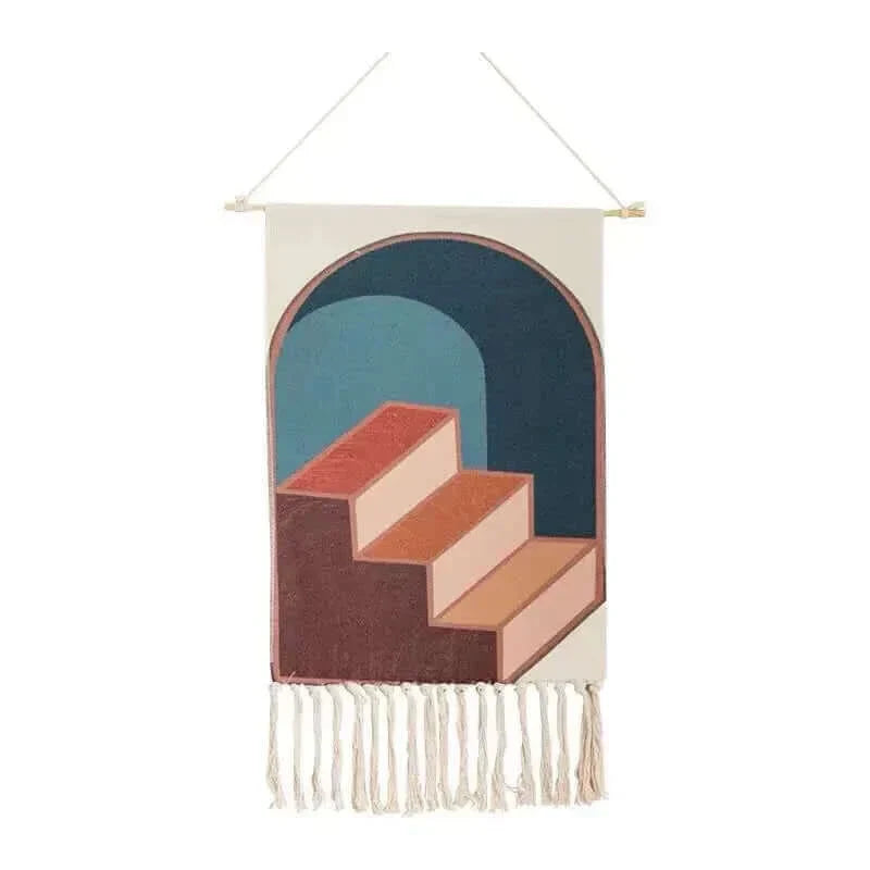 Norvo | Makrame Henge Bomulls Teppe