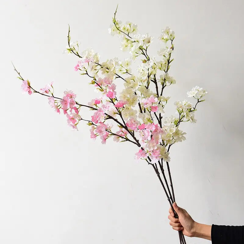 Norvo | Kunstig Kirsebærblomst Gren - 109 cm Silke blomster