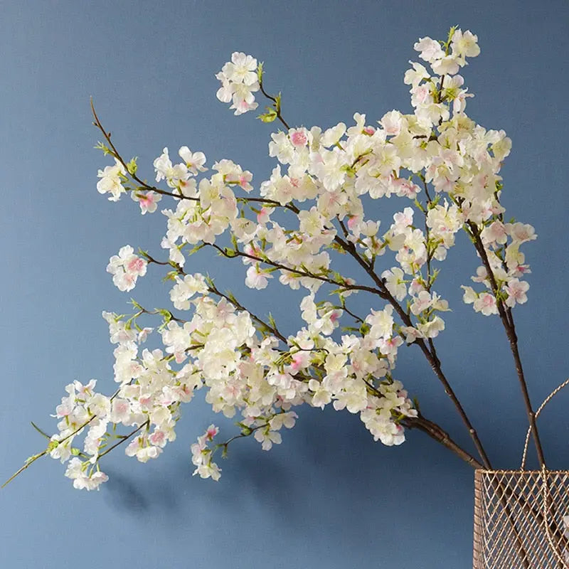 Norvo | Kunstig Kirsebærblomst Gren - 109 cm Silke blomster