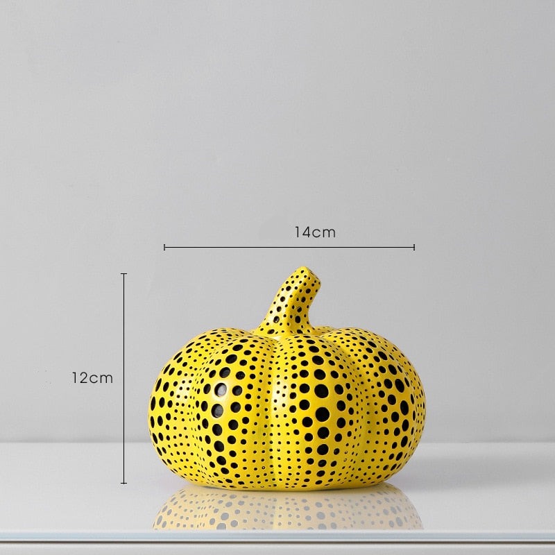 Norvo | Kusama Yayoi Stil Gresskar Skulpturer