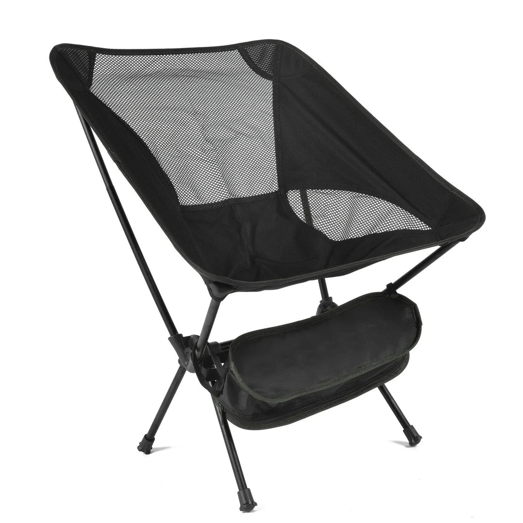 Norvo | Campingstol & strandteppe sett Flexora | Ultralett & sammenleggbar | Inkluderer sandfri piknikmatte | For strand, fotturer & fiske