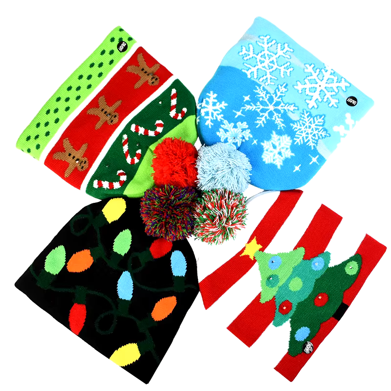 Norvo | ChristmasKnitted™ Sesongmessig Strikket Blis