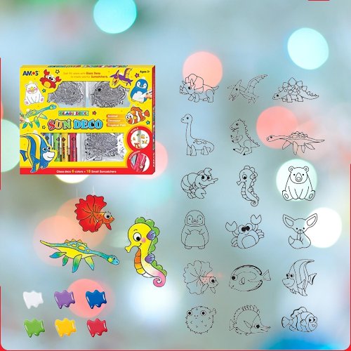 Norvo | DIY Jul Glass Utdanningsmaling Sett