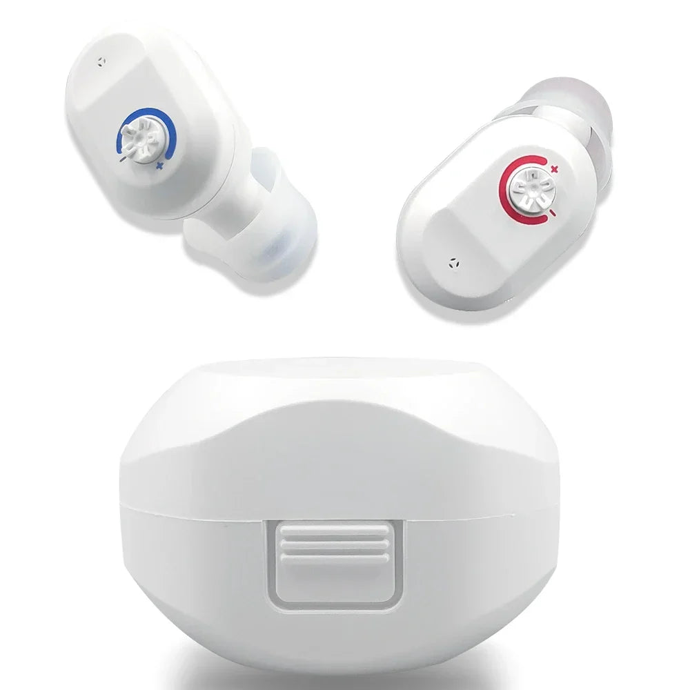 Norvo | ClearMini 2025 Oppladbare In-Ear CIC Hørselenheter for Eldre
