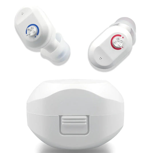 Norvo | ClearMini 2025 Oppladbare In-Ear CIC Hørselenheter for Eldre
