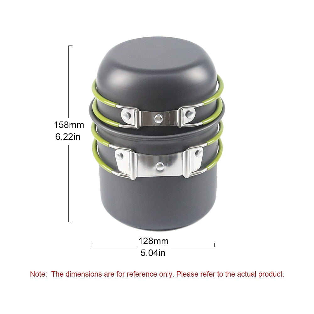 Norvo | Camper Kitchen Reisesett Ultralett Kjøkkenutstyr