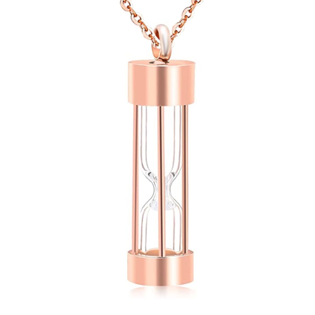 Norvo | Minne Timeglass Glass Necklace