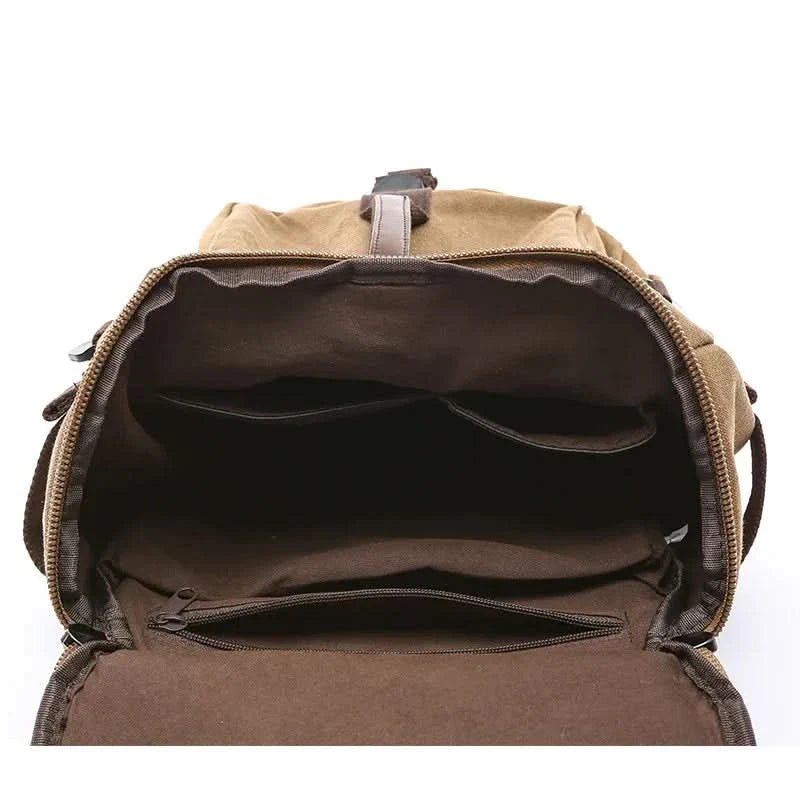 Norvo | Herre Canvas Duffel Bag for Reiser og Daglig Bruk