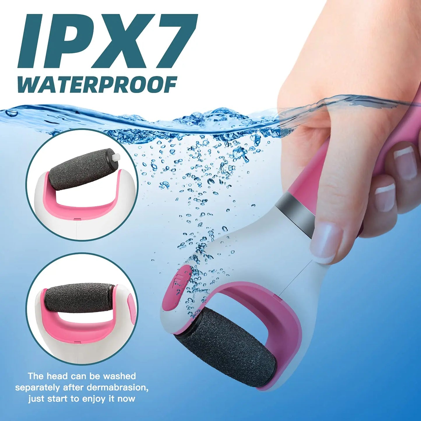 Norvo | USB Fot Callus Fjerner Pedikyrverktøy