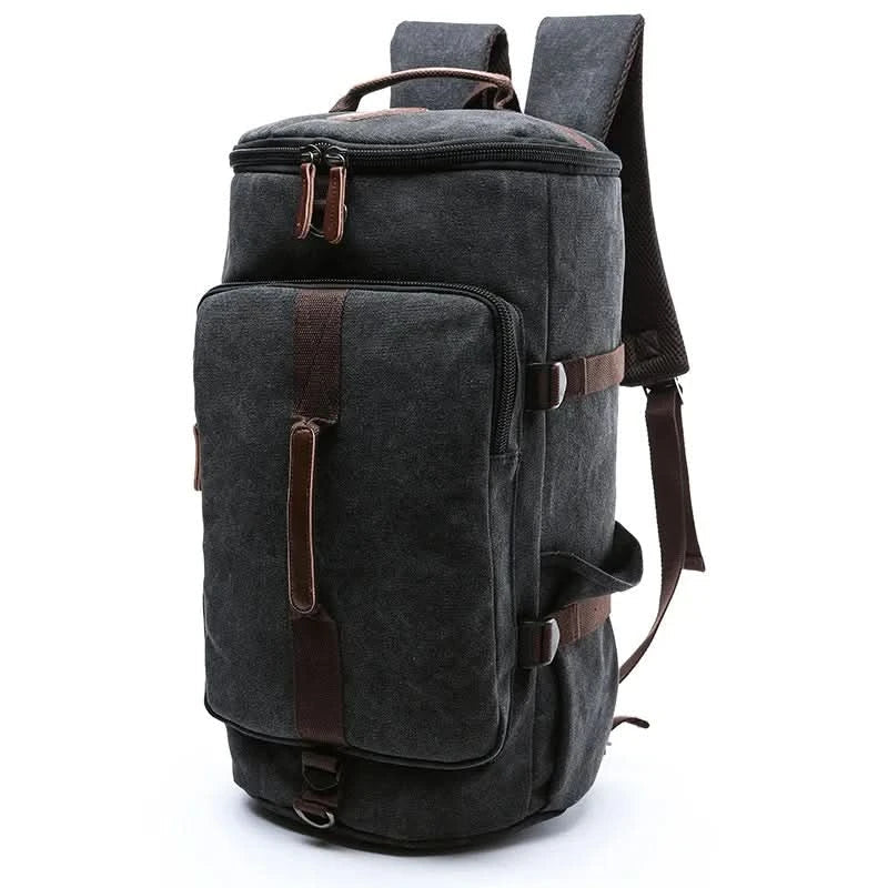 Norvo | Herre Canvas Duffel Bag for Reiser og Daglig Bruk