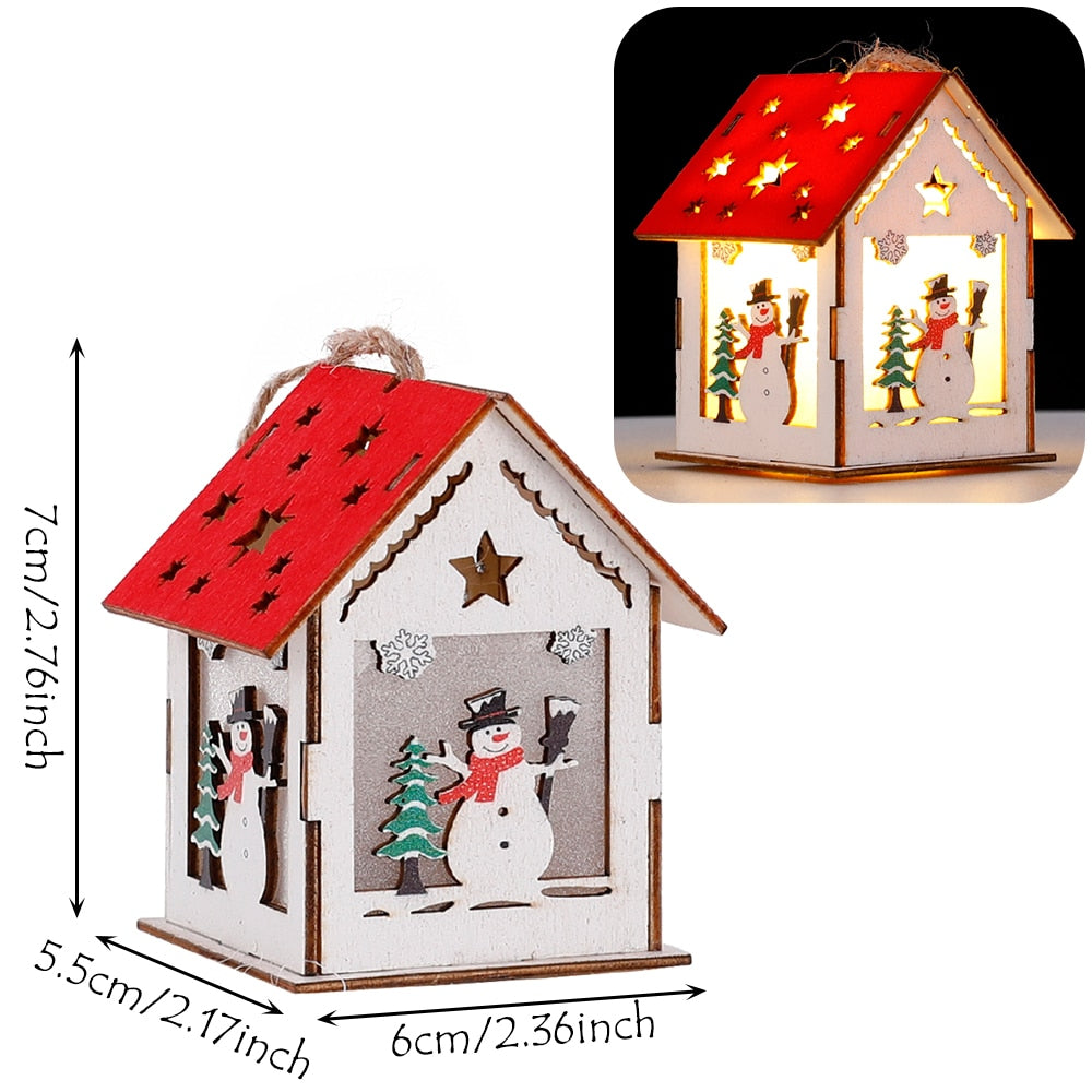 Norvo | DIY Tremalende Hus Dekor Glødende Lampe