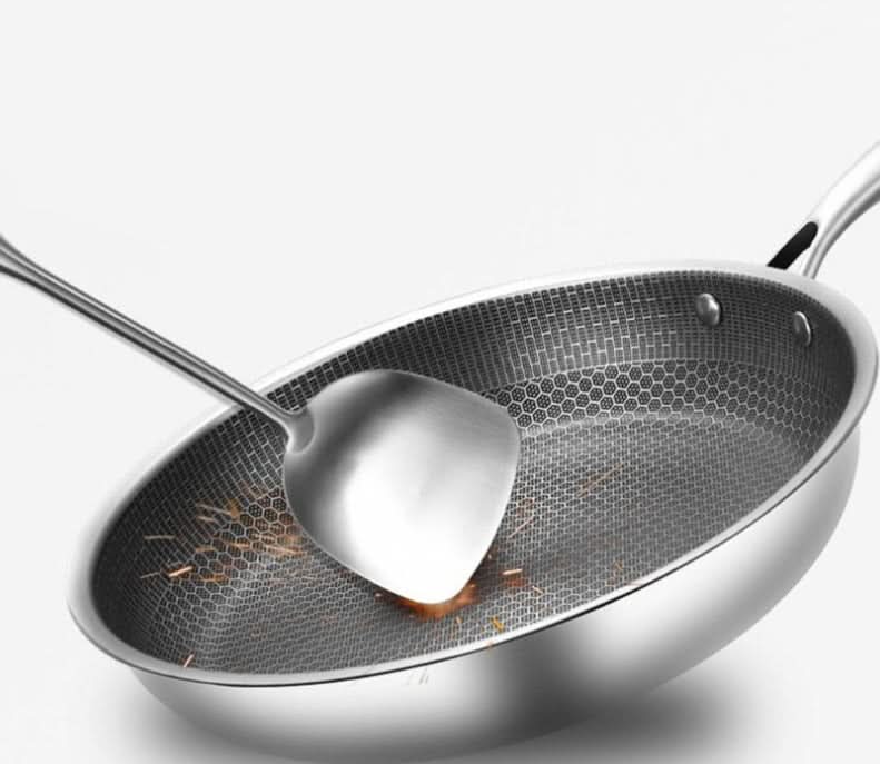 Norvo | PanPro 30cm Rustfritt Stål Non-Stick Stekepanne