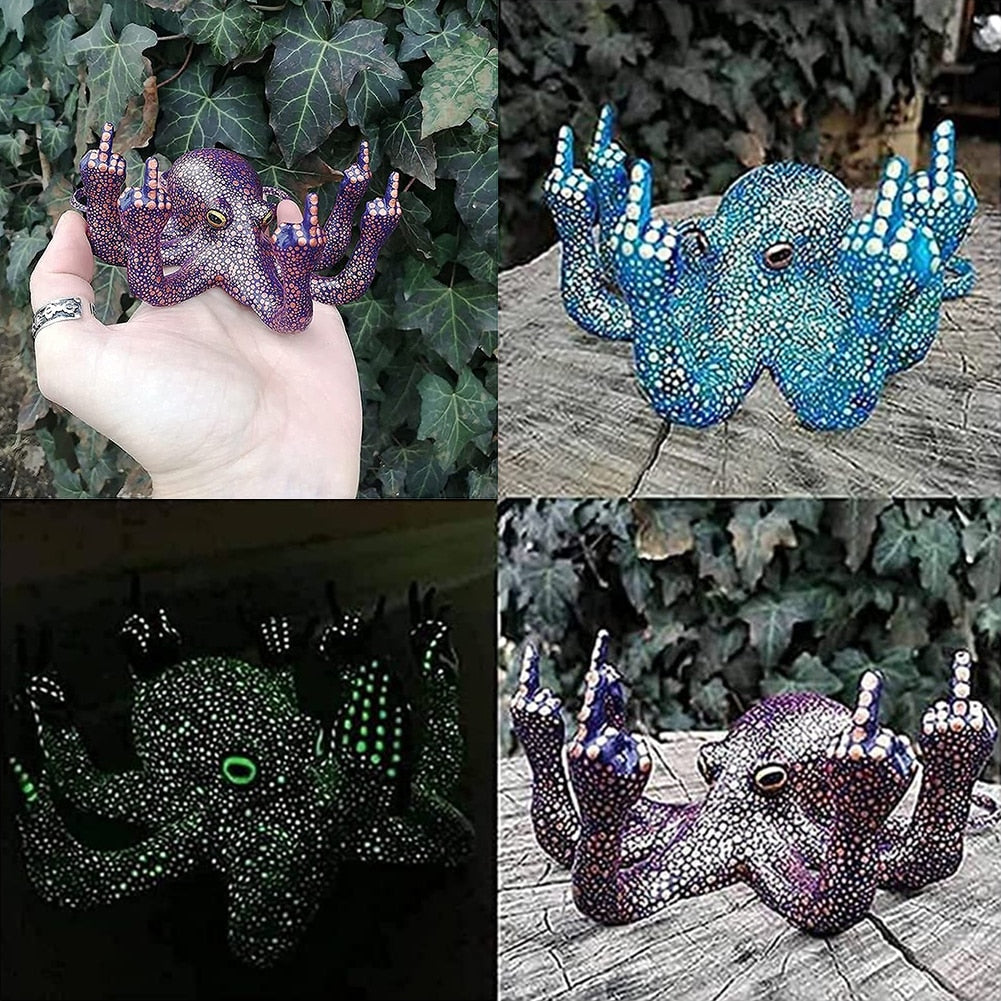 Norvo | Sint Luminøs Blekkulf Resin Dekor