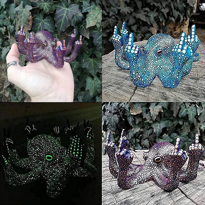 Norvo | Sint Luminøs Blekkulf Resin Dekor