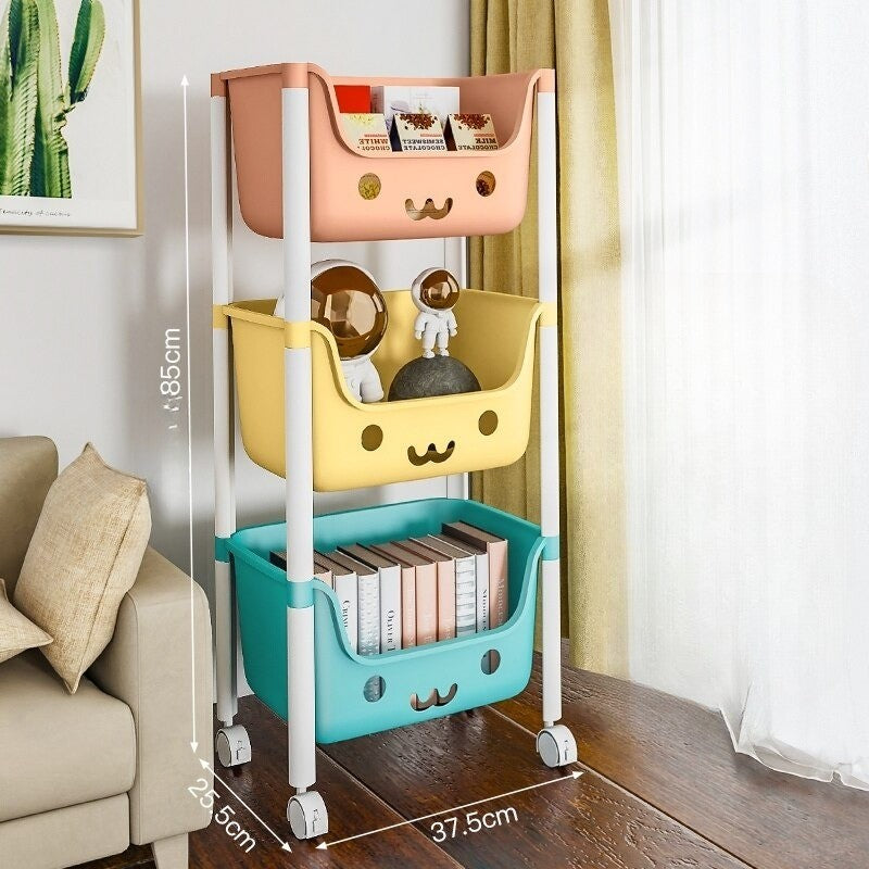 Norvo | Enkel Rull Multi-Bruks Justerbar Lagringshylle