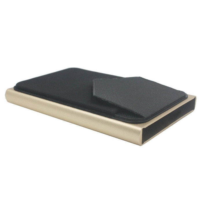 Norvo | Pop-Out Aluminium RFID Blokkerende Lommebok med Hurtigtilgang Skyver
