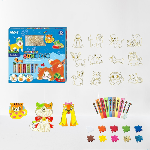 Norvo | DIY Jul Glass Utdanningsmaling Sett