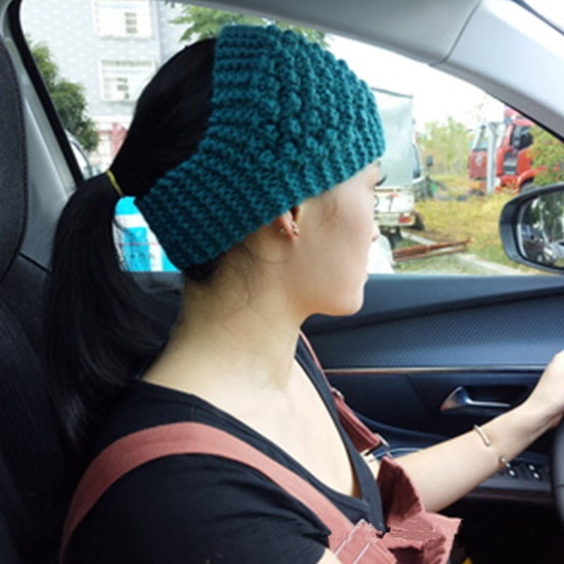 Norvo | Cozy Crown Elastisk Strikket Hodebånd