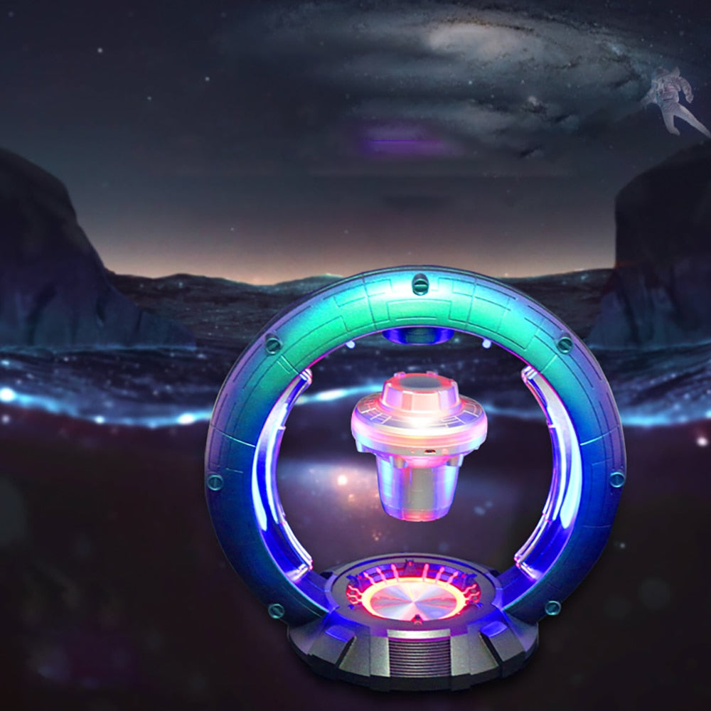 Norvo | Magnetisk svevende romfartøy høyttaler nattlampe