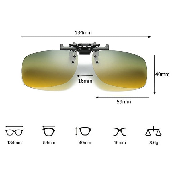 Norvo | Clip-on Kjør Trygt Bilbriller