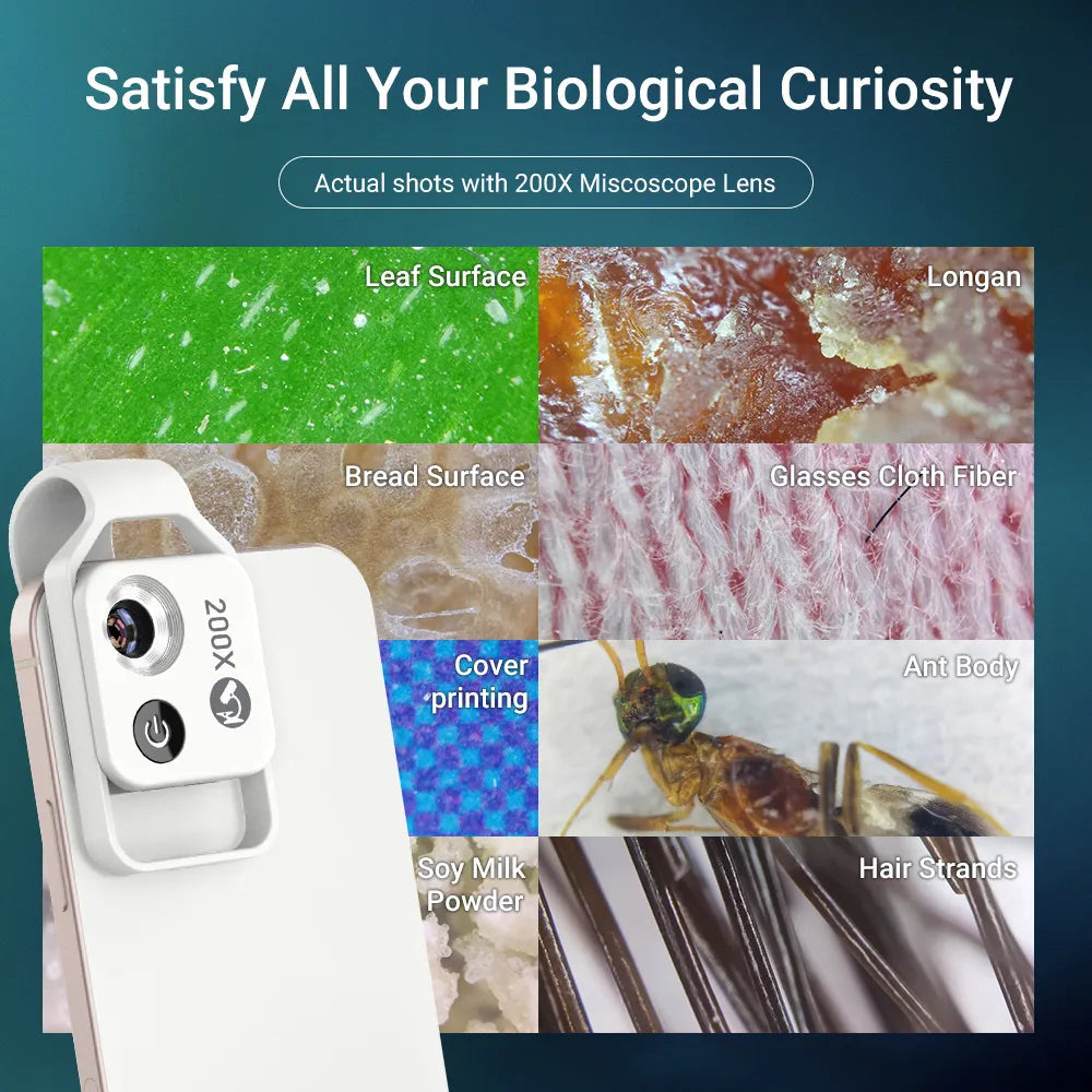 Norvo | Bærbar mobil LED mikroskoplinse