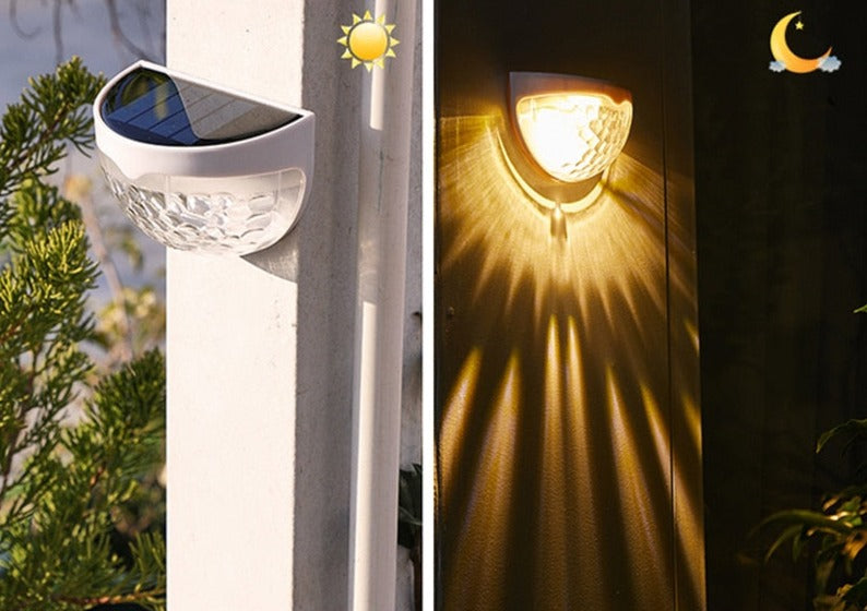 Norvo | NoirRay – Solar Vegglampe med Elegant Moderne Glød