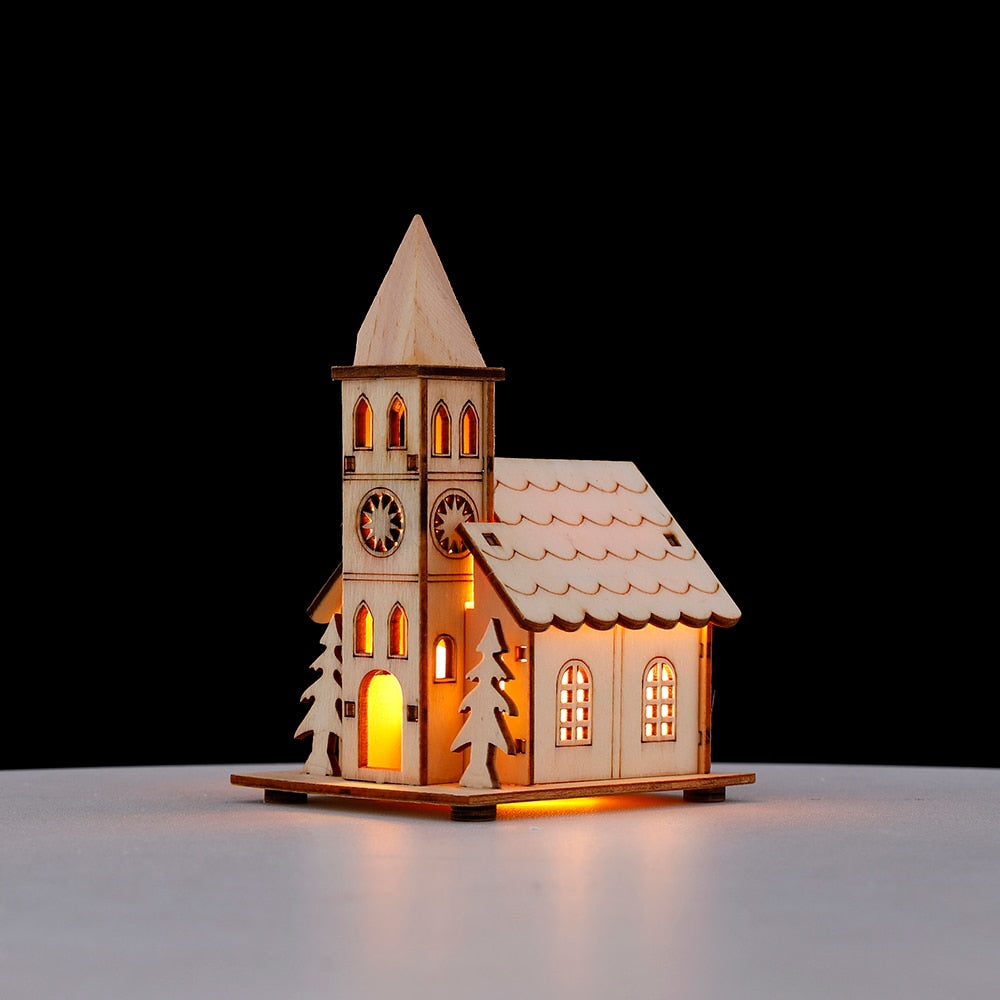 Norvo | DIY Tremalende Hus Dekor Glødende Lampe