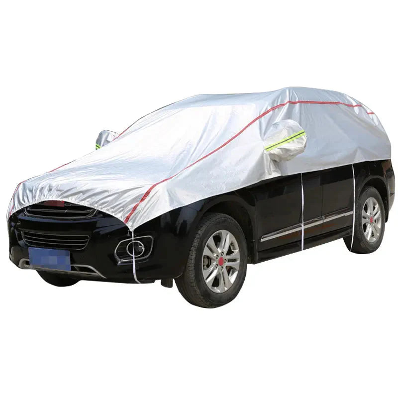 Norvo | AutoVioro Vanntett Biltrekk | UV & Varmebeskyttelse | Vindbestandig & Tyverisikret | Nano-Oxford Stoff
