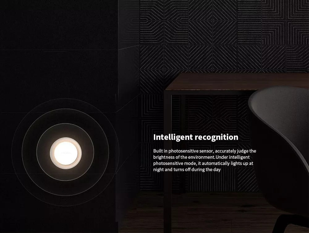 Norvo | Automatisk Sensor Komfort Sengebord Korridor Nattlampe