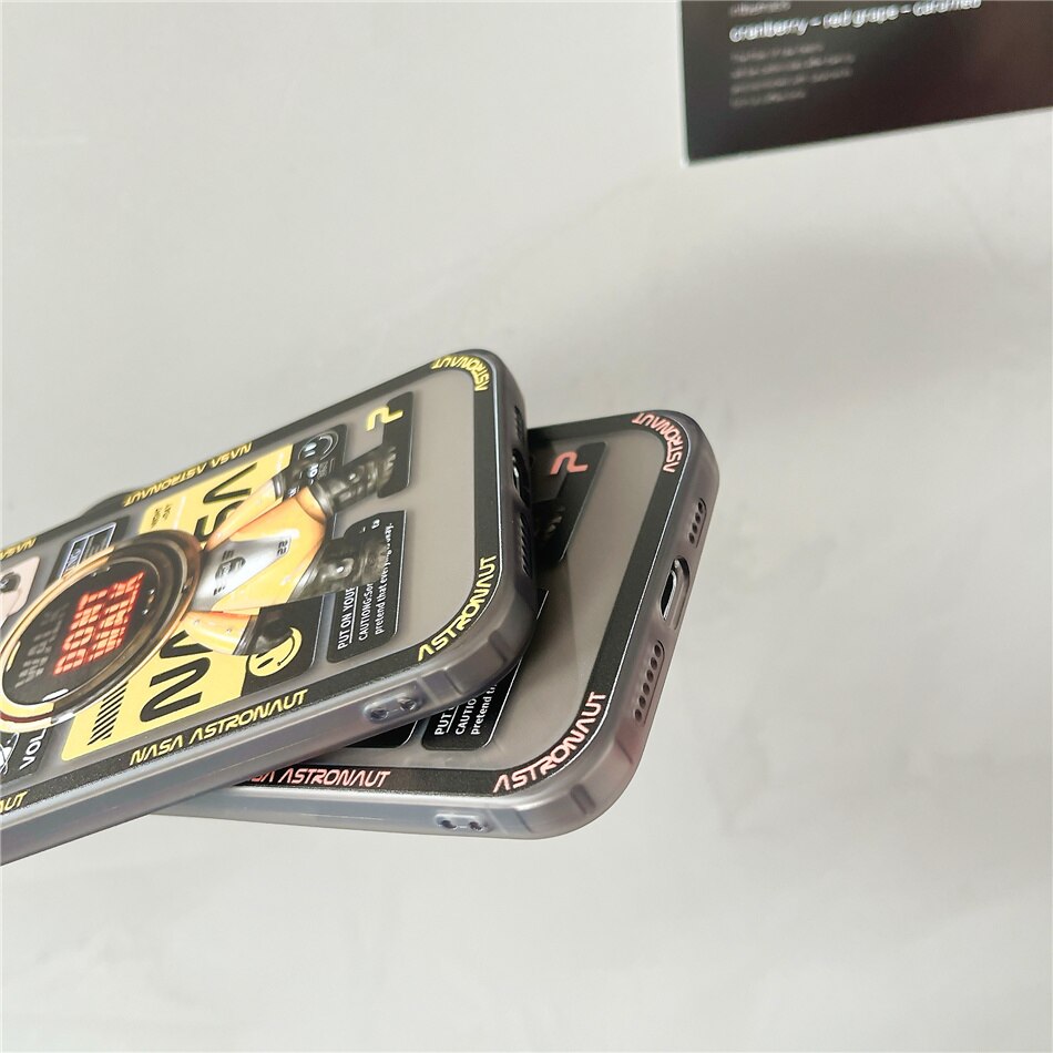 Norvo | Space Time Astronaut Kunstnerisk Telefondeksel