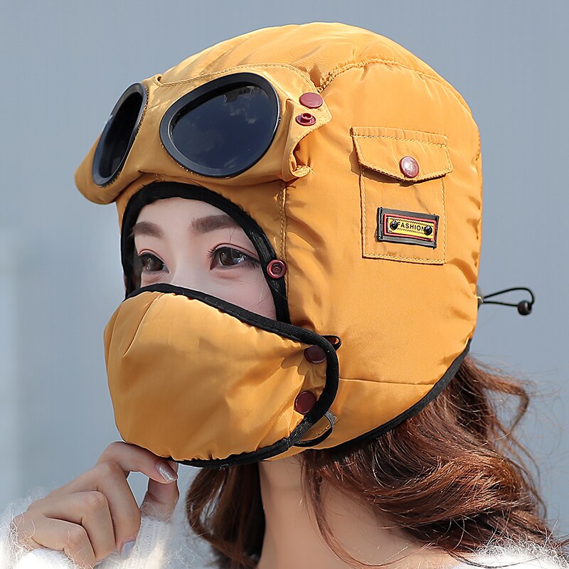 Norvo | Fullt Beskyttede Aviator Goggles Hatt