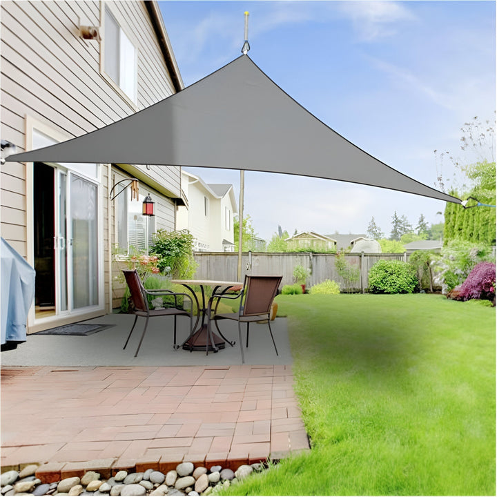 Norvo | Vanntett Solskjerm – UV-beskyttelse for Balkong, Hage eller Terrasse (Trekantet eller Firkantet)