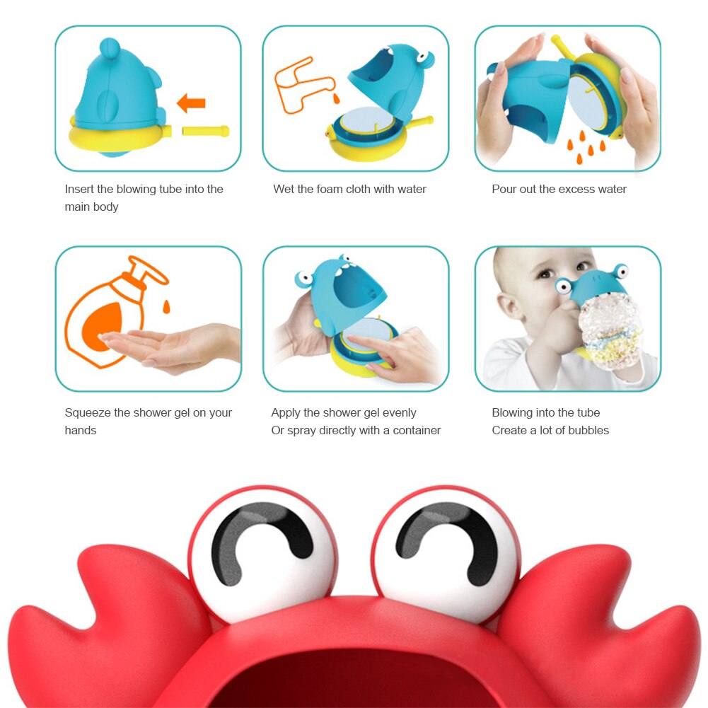 Norvo | Skum Monster Barne Badekar Såpe Maker