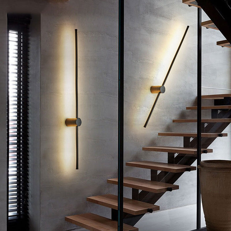 Norvo | Urban Moderne Minimalistisk LED Lineær Vegglampe