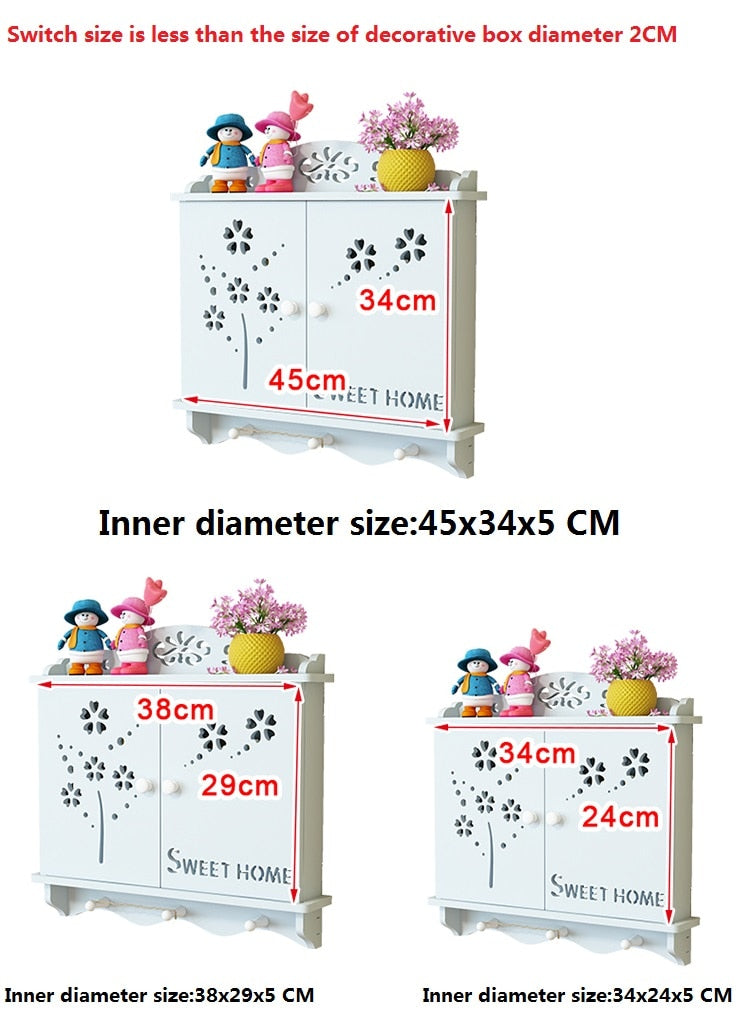 Norvo | Dekorativ strømuttaksboksholder oppbevaringsboks