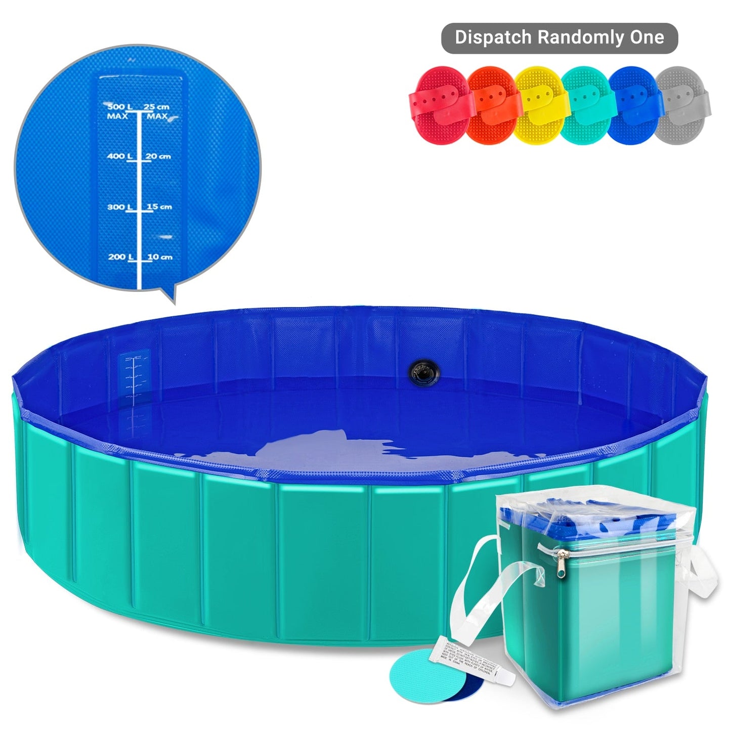 Norvo | PetPool™ Sammenleggbar basseng for dyr og barn - Ta avkjølingen med deg overalt!