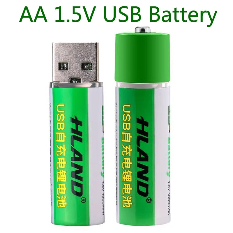 Norvo | 2 deler USB oppladbart batteri