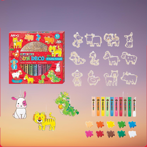 Norvo | DIY Jul Glass Utdanningsmaling Sett