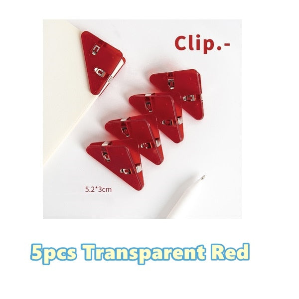 Norvo | Easy Mark Fargerik Triangel Bok Hjørne Klips