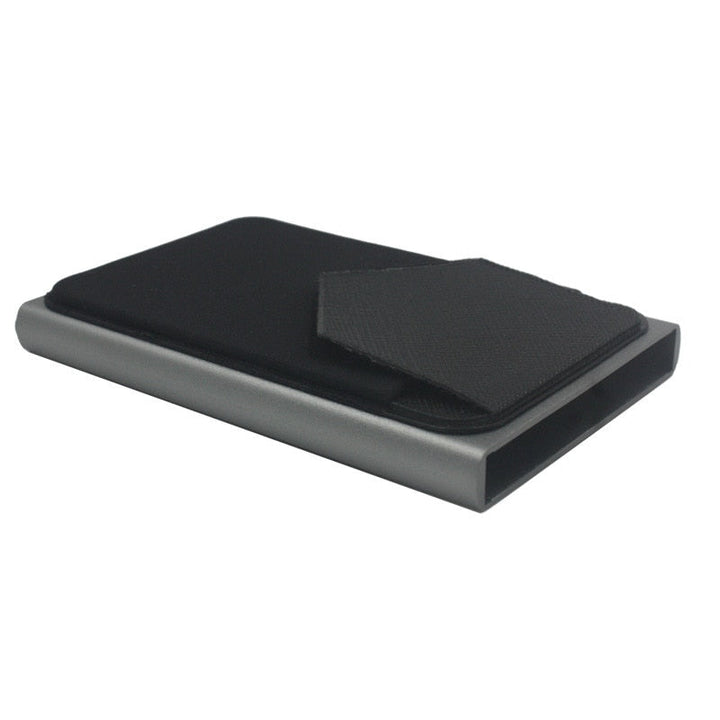 Norvo | Pop-Out Aluminium RFID Blokkerende Lommebok med Hurtigtilgang Skyver