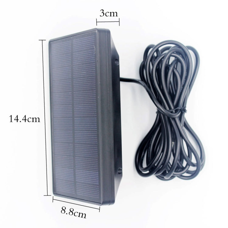 Norvo | 1500mAh Solpanel Lader Vanntett Batteri for Jakt Spillkameraer