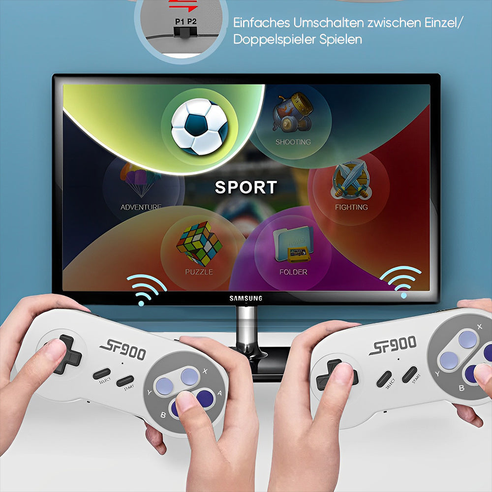 Norvo | HD spillkonsoll med integrerte 926 spill