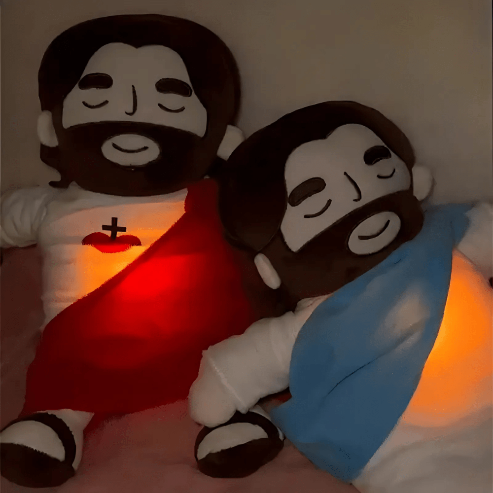 Norvo | Beroligende Jesus Plush Toy for Fredelig Søvn